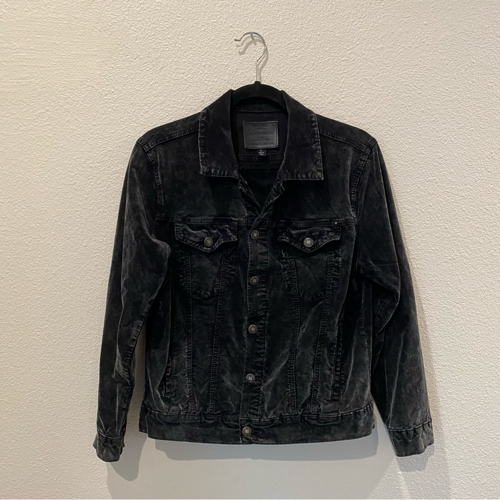 Lucky Brand Tomboy Trucker Jacket Cotton Suede